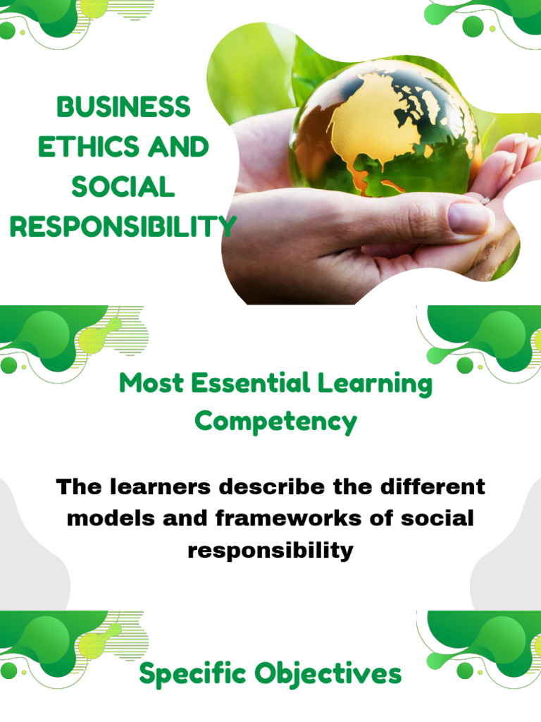 Understanding CSR Models and Frameworks | PDF | Corporate Social ...