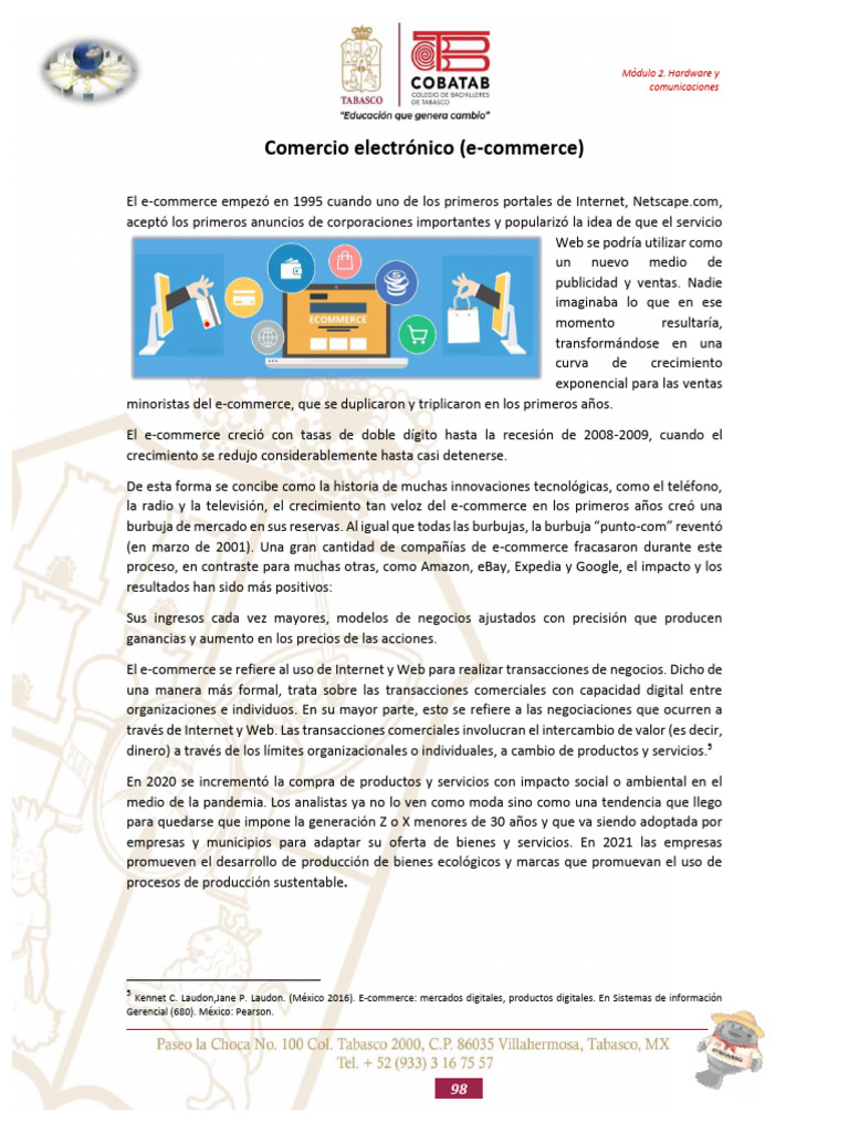 Evolución y Tipos de E-commerce | PDF | Comercio electrónico | Los ...