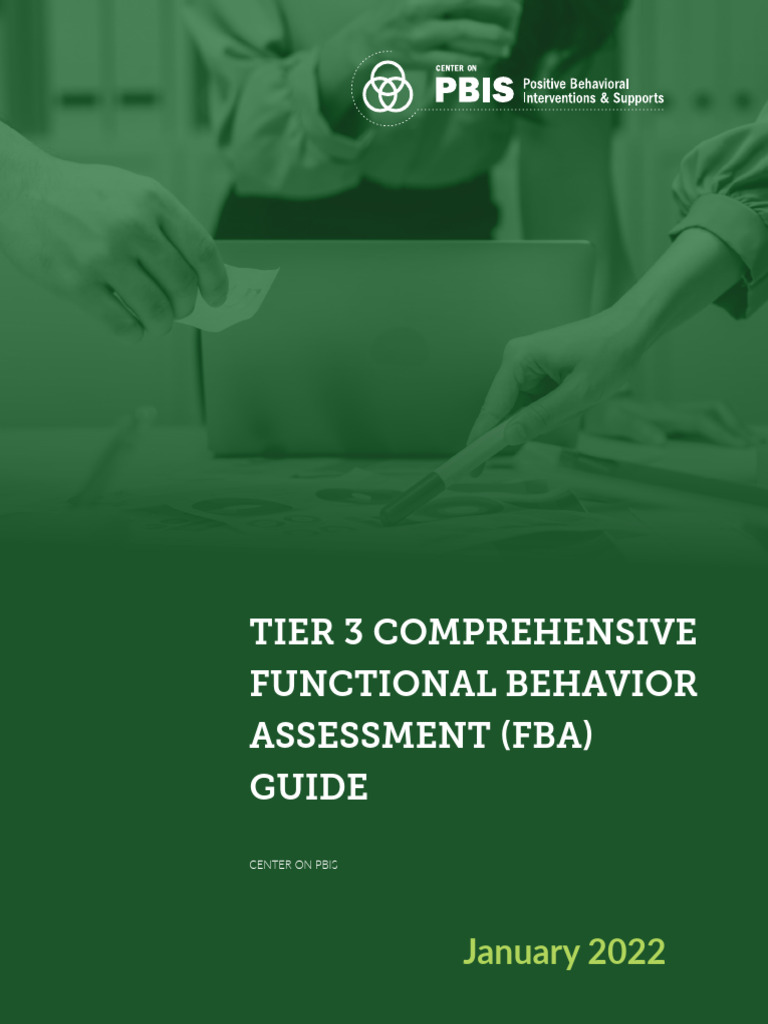 Tier 3 comprehensive functional behavior assessment fba guide pdf