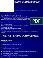 Retail Brand Management