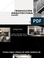 Presentación Proyecto Arquitectura Inmobiliario Conferencia Aesthetic Minimal Beige y Negro