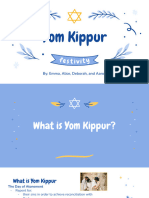 Yom Kippur Religion Research Slides