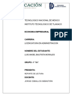 Reporte - Economia - Utilidad COSTOS