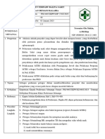 Sop MTBS Dengan Demam Malaria