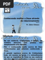 Conhecendo melhor a Deus através do relacionamento