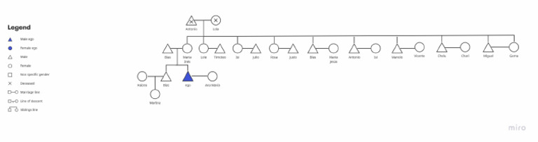 Kinship Diagram Template | PDF