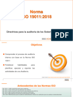 ISO 19011.2018 Directrices para La Auditoría Sistemas de Gestión