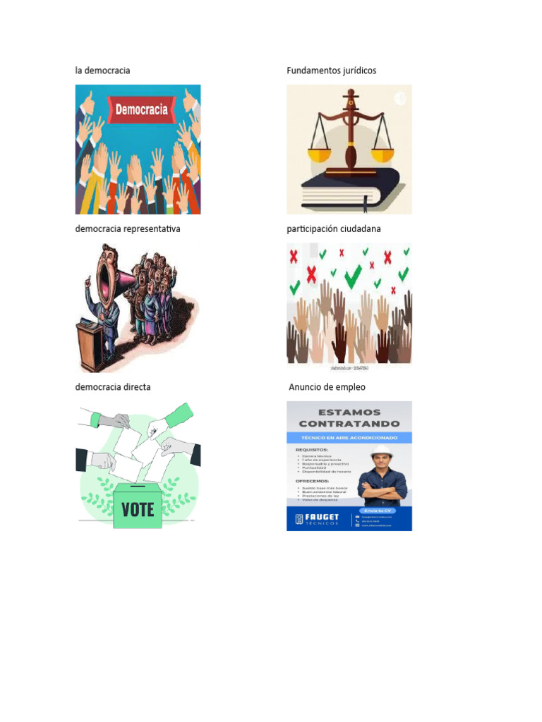 Tipos de Democracia y Participación Ciudadana | PDF