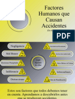 Factores Humanos Que Causan Accidentes-YULIANA AGUIRRE