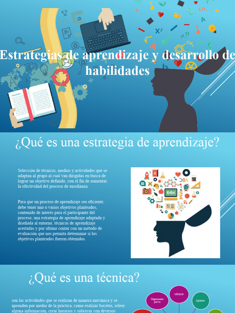 Estrategias y Técnicas de Aprendizaje | PDF | Ensayos | Dibujo
