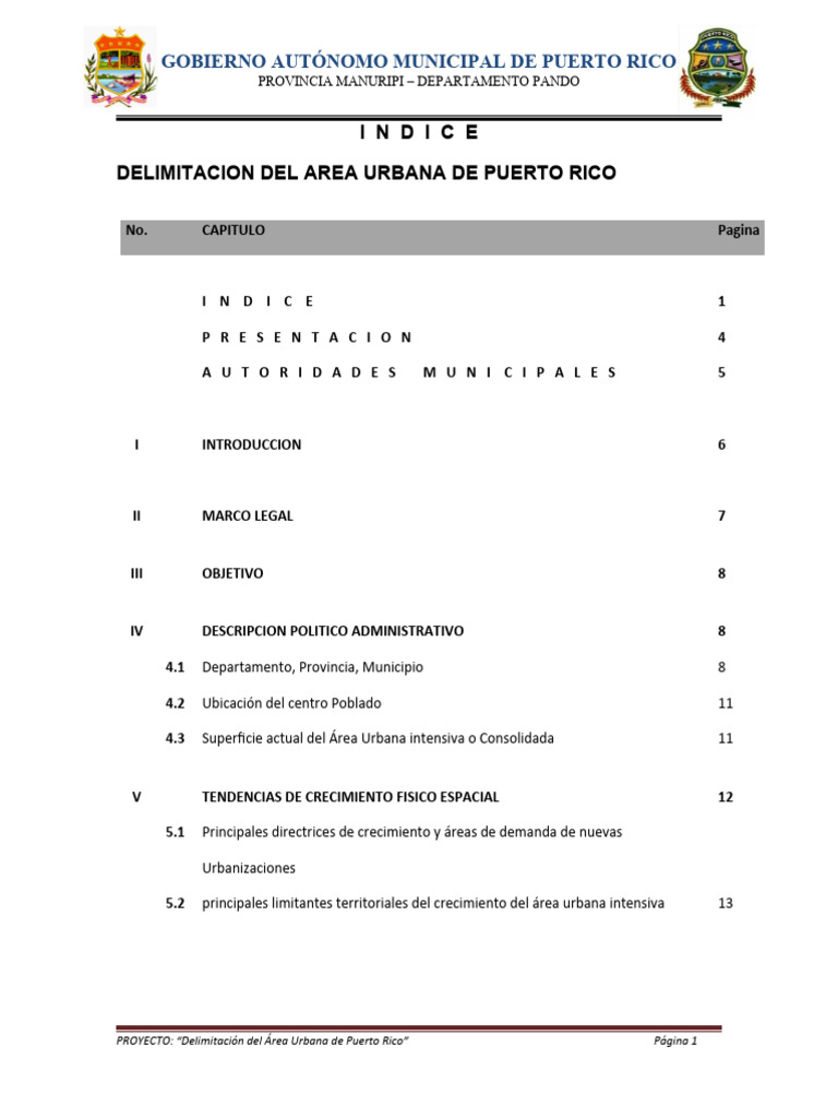 Informe Tecnico Puerto Rico | PDF | Puerto Rico