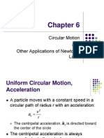 Circular Motion and Other Applications of Newton's Laws