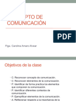 Clase 1-Concepto Comunicación