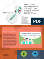 NORMA Oficial Mexicana NOM-019-SSA3-2013, para La Práctica de Enfermería en El Sistema Nacional de Salud