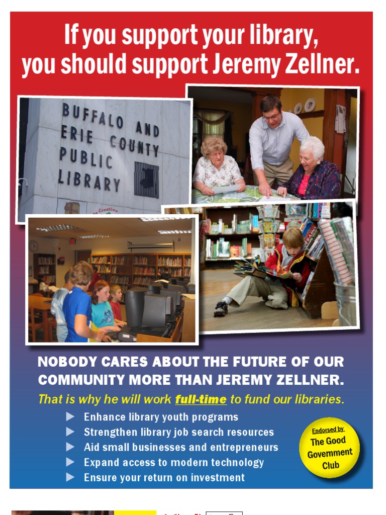 Zellner Library Mailer | PDF | Politics