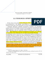 La Teologia Africcana - Jean de Dieu Madangi
