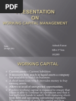 Working Capital Management