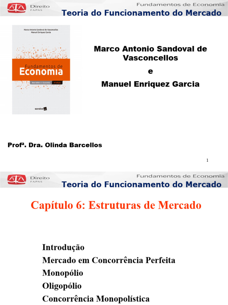 Estruturas de Mercado e Teoria Econômica | PDF | Monopólio | Mercado ...