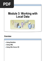 Module 3: Working With Local Data