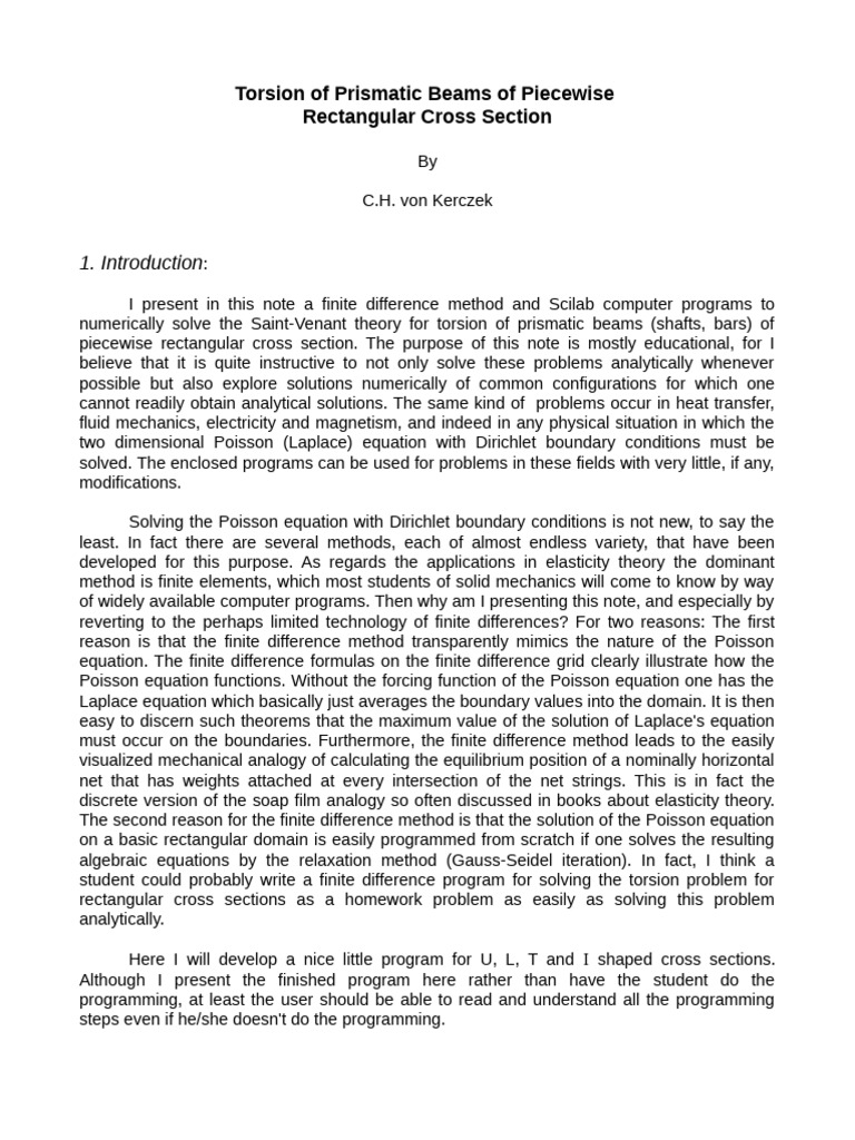 Torque R | Download Free PDF | Equations | Finite Difference