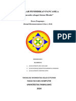 Makalah Pancasila Sebagai Sistem Filsafat