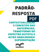 Gabarito Contextualização e Conceitos Das Deficiencias