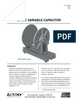 BASIC VARIABLE CAPACITOR Manual