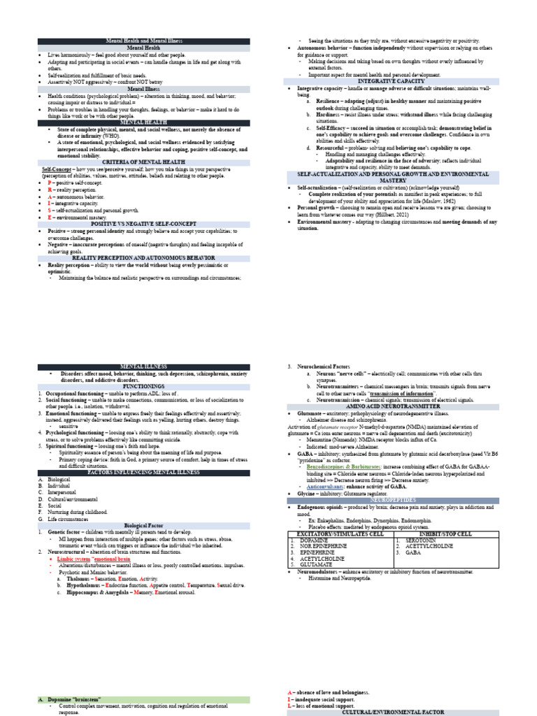 Understanding Adventitious Crisis in Mental Health | PDF | Mental ...
