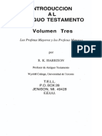 R.K. Harrison, Introduccion Al Antiguo Testamento Vol - III