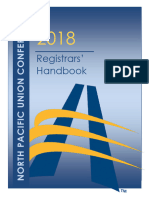 NPUC Registrar Handbook 2018