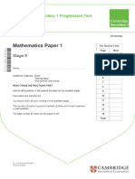 Paper 1 Progression Test Year 7.pdf 2014