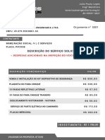 Clean Blue Modern Professional Business Invoice - 97