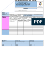 Microplanificación Por Parcial Cuarto Grado