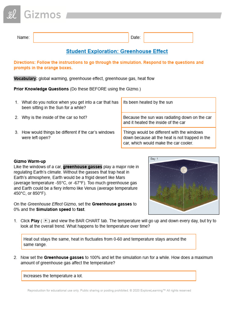 Ansel Freeman GreenhouseEffectSE | PDF | Greenhouse Effect | Greenhouse Gas