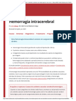 Hemorragia Intracerebral - Distúrbios C..