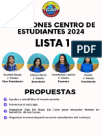 Elección Directiva Centro de Estudiantes 2024