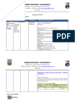 3ro MECANICA EGLISH ACTIVITY