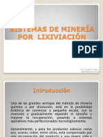 Sistemas de Minería Por Lixiviación