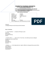 Soal Ujian Toefl