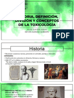 Historia de La Toxicología