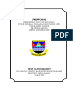 PROPOSAL Pengadaan Bak Mobil Sampah RW 03