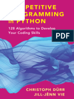 Christoph Dürr - Competitive Programming in Python