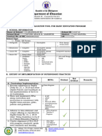 CID ISME FORM 004 Monitoring and Evaluation Tool For Basic Education Program Final