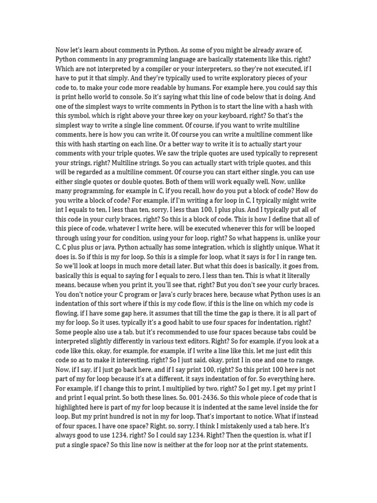 2 4 comments indentation and statements mp4 download free pdf