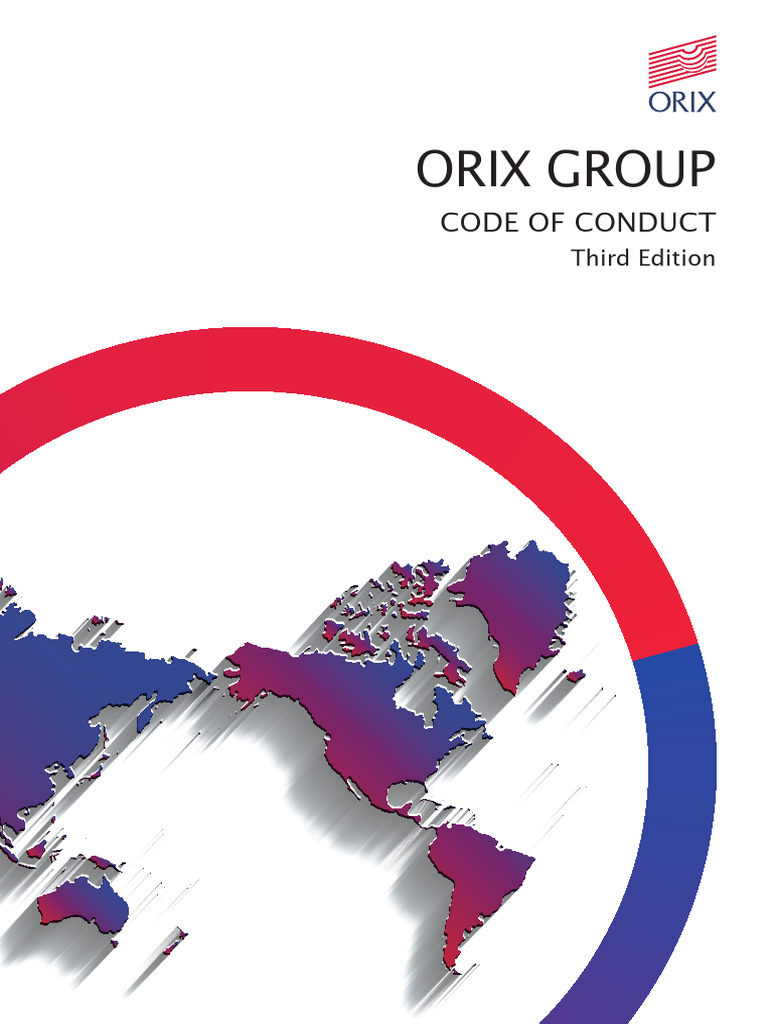 ORIX Code of Conduct Guide | PDF | Bribery | Insider Trading
