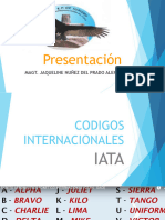 Codigos Nacionales e Internacionales