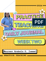 Ismael Week 2 PT Daily Journal