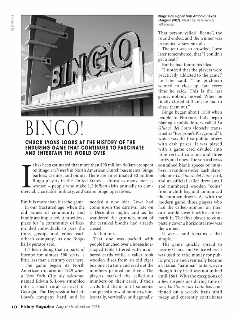 Bingo! | PDF