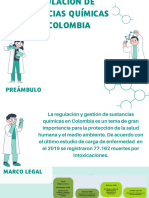 Regulación de Sustancias Químicas en Colombia y Perú
