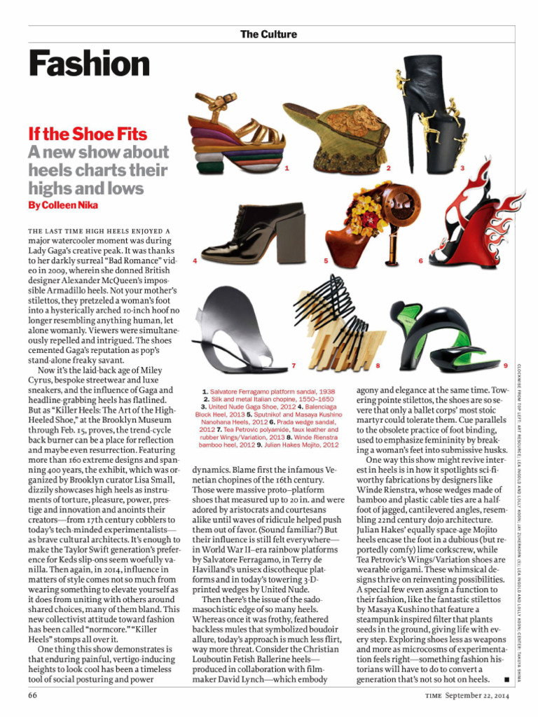 If The Shoe Fits | PDF